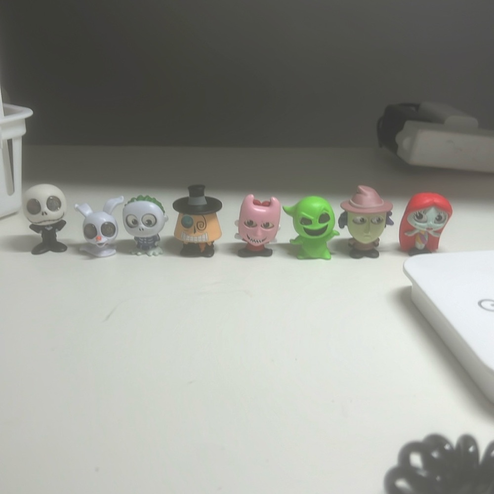 8p the nightmare before Christmas figurine set ||
